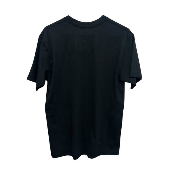 Y2K Streetwear Rhinestone Graphic Tee Sad Boyz Black Cotton Medium - Picture 3 of 4